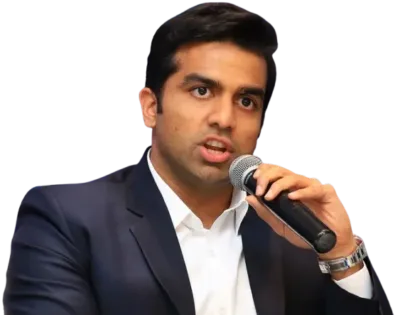 Delhi Capitals owner Parth Jindal at a press conference