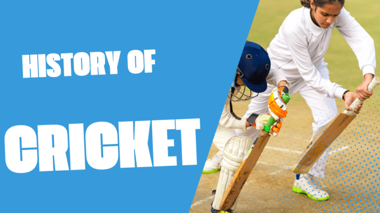 History of Cricket